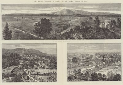 インドの東部フロンティアにあるマニプールへの軍事遠征 作： Melton Prior